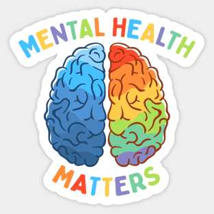 Mental Health Matters Sticker